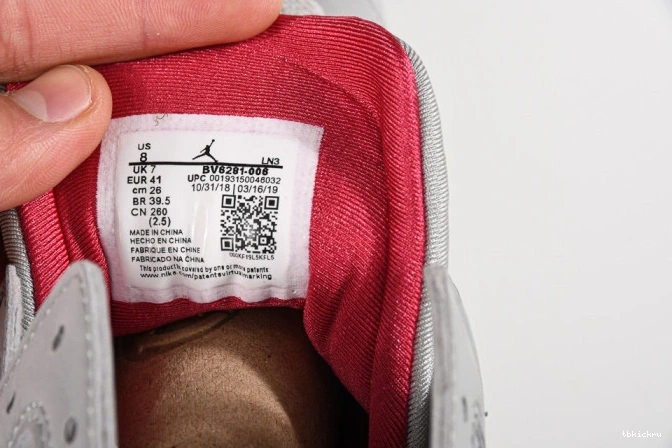 Rep TBK Air 7 Cardinal BV6281-006 Jordan Reflective 0717